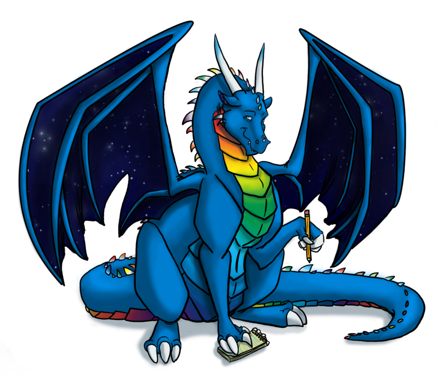 Sam Dragon Writer By Dragonsflamemagic - Zazzle Dragon Writer Keychain (900x778)