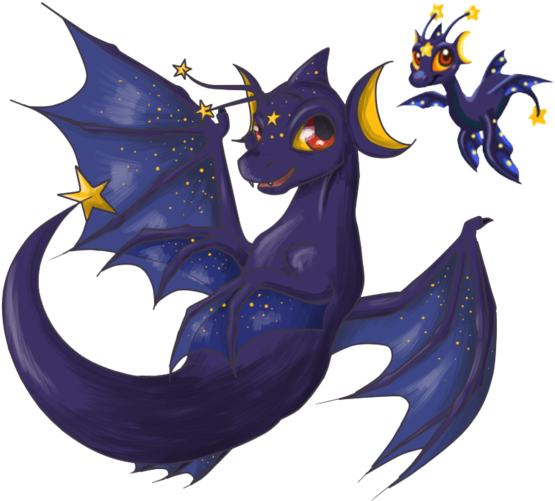 Dragon Story Fanart - Dragon Story Night Dragon (600x543)