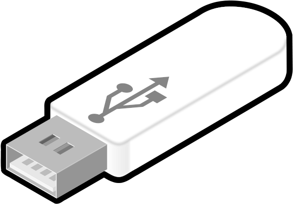 Usb Clipart - Usb Flash Drive (800x612)