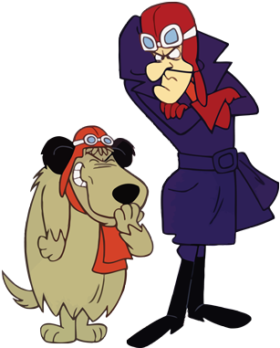 Explore Cartoon Dog, Saturday Morning Cartoons And - Dastardly And Muttley In Their Flying Machines Boomerang (440x384)
