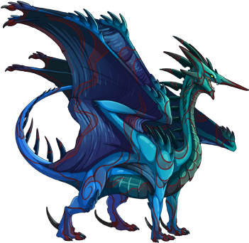 I'm Not Sure What Dragon To Make Him Yet, Was Leaning - Flight Rising Ridgeback Female (350x350)