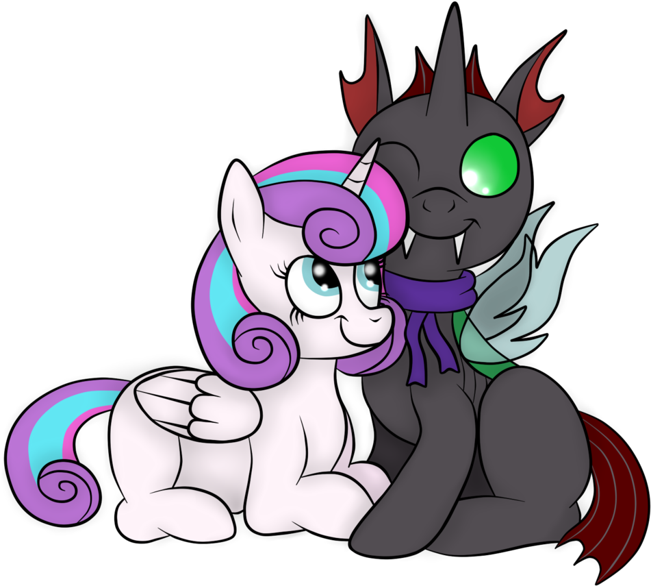 Squipycheetah, Blank Flank, Canon X Oc, Changeling, - Cartoon (1280x926)