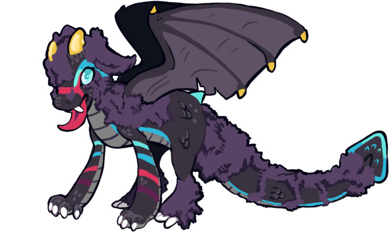 Gogu Dragon Host Adoptable Closed By Lytschi - Dragon (800x473)