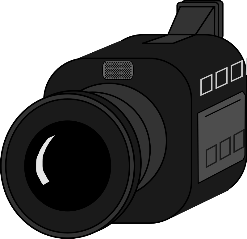 Video Camera Clip Art Transparent For Kids - Video Camera Clip Art - (800x7...