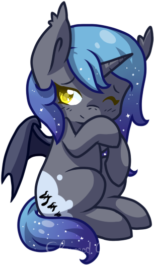 Alicorn, Alicorn Oc, Artist - Mlp Bat Pony Alicorn (352x533)