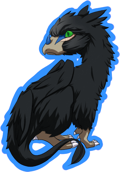 Feathered Dragon By Crows-feet - Illustration (384x551)
