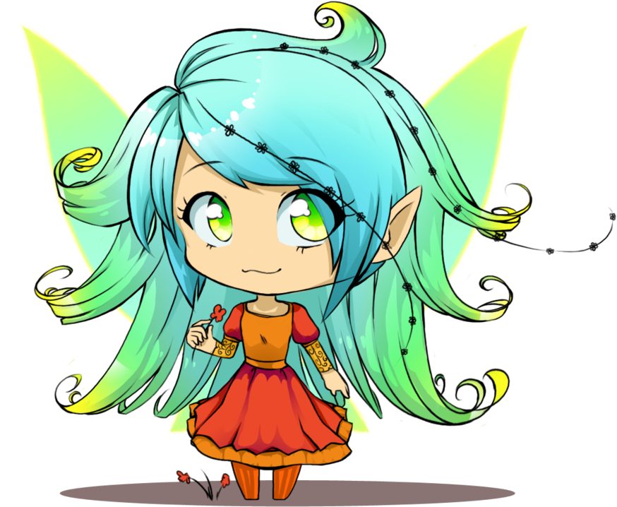 Anime Girl With Angel Wings Drawing Download - Drawing (900x754)