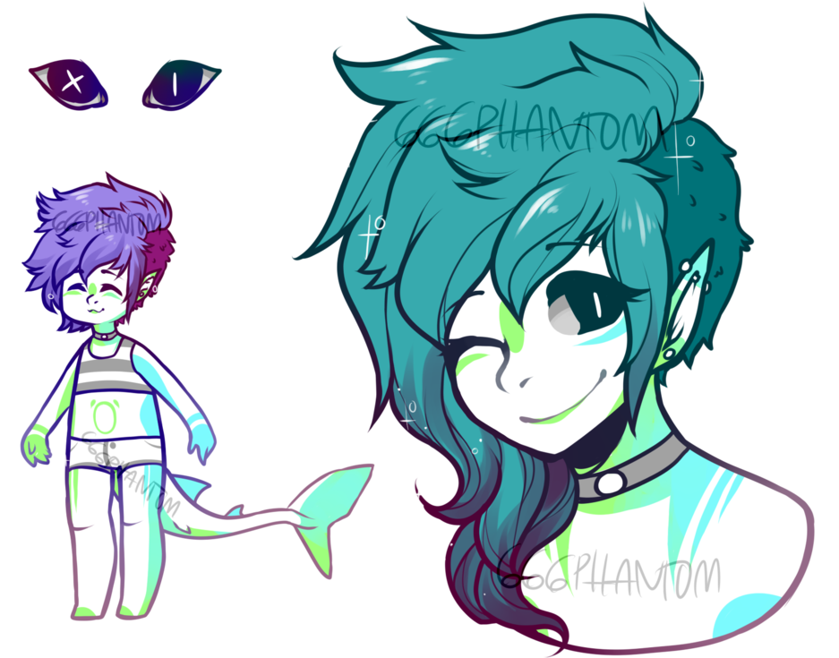 Shark Anthro Draw To Adopt - Shark Furry Drawing Bases (1024x787)