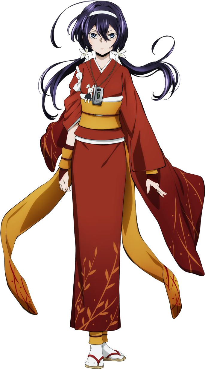 Kyouka Anime Transparent - Bungou Stray Dogs Kyouka (1100x1251)