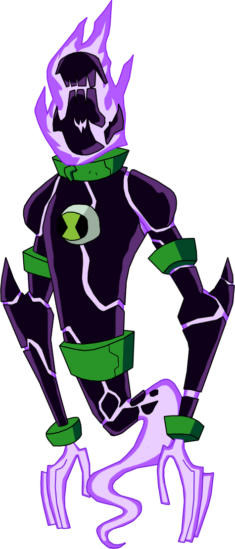 Ghostblast - Ben 10 Omniverse Biomnitrix Unleashed (475x1110)