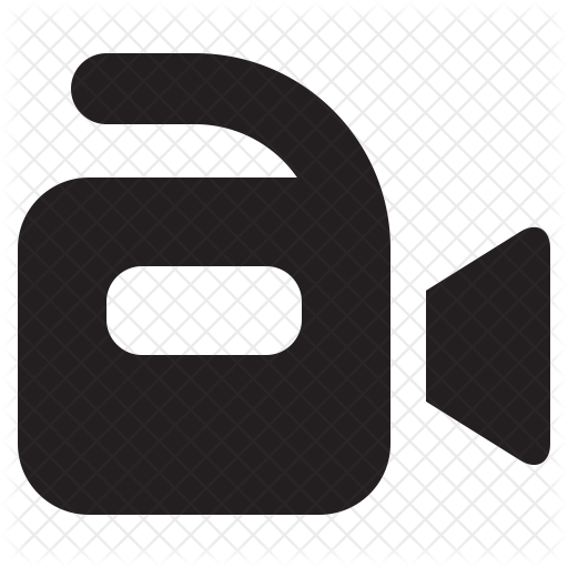 Video Camera Icon - Sign (512x512)