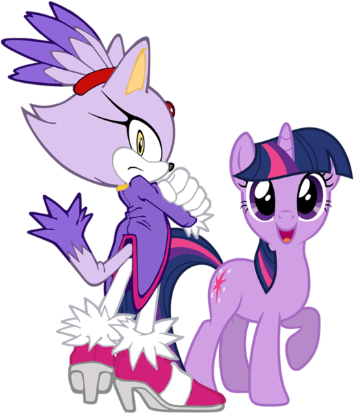 Uploaded - Blaze And Twilight Sparkle (600x618)