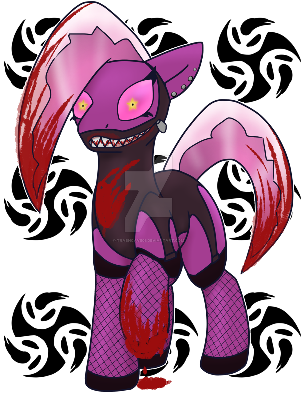 Razor Mane From Bloody Bunny By Trashcave01 - Mumu Bloody Bunny (1024x1365)