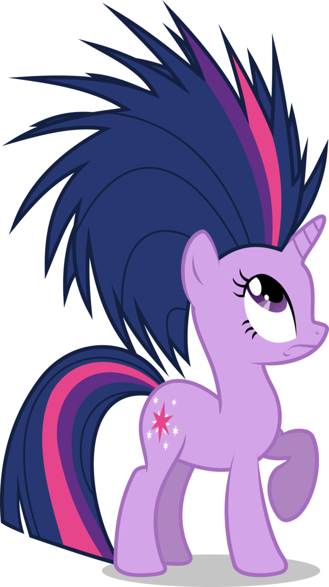 Porcupine Twilight By Canon-lb - My Little Pony Twilight Hair (669x1193)