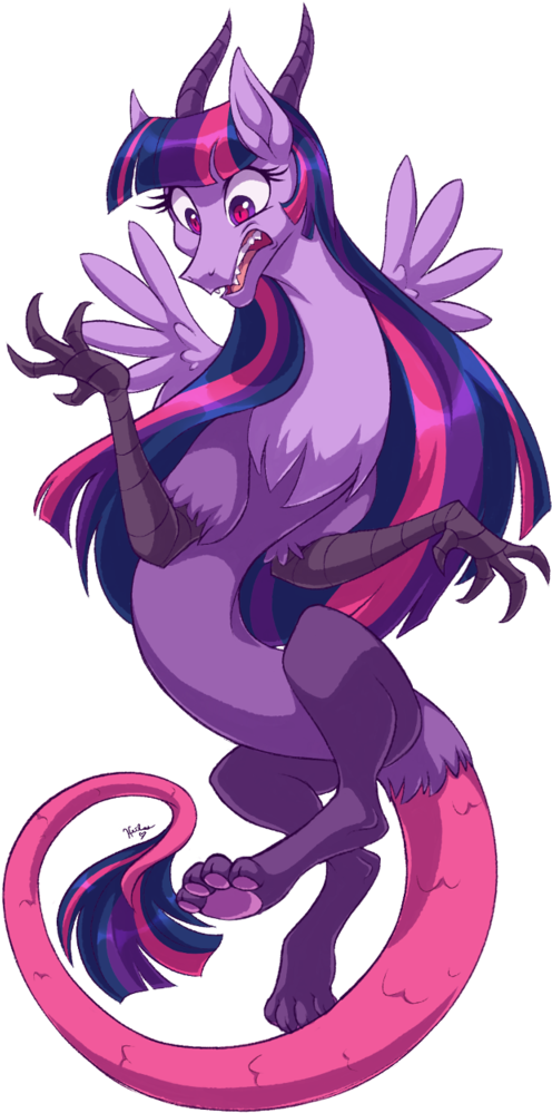 Twilight Sparkle Rainbow Dash Fluttershy Pony Mammal - My Little Pony Discord X Twilight (576x1024)