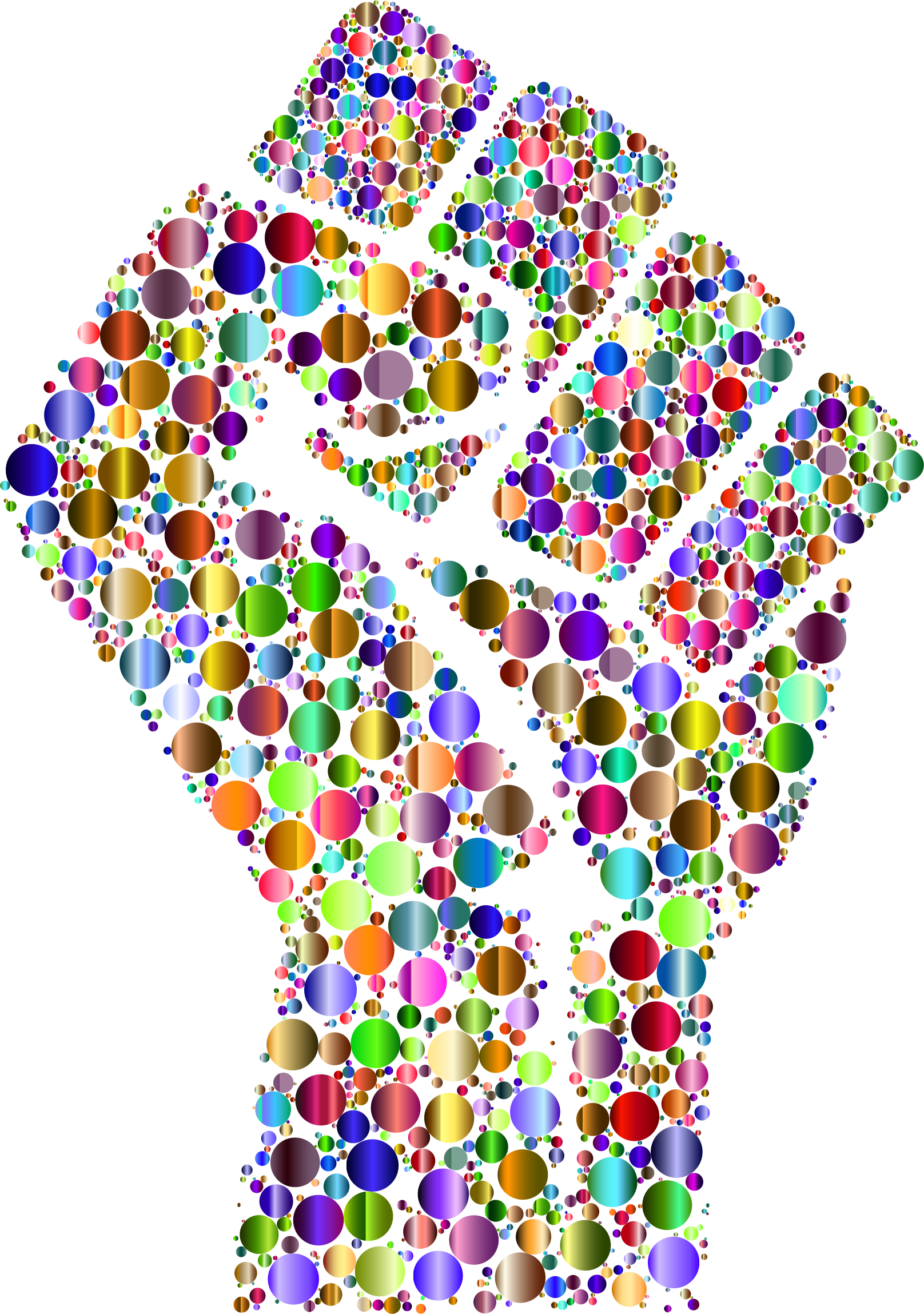 Big Image - Fist With Lots Of Color (1616x2298)