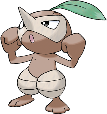 Secondary Dark-type Pokémon - Pokemon Nuzleaf (475x475)