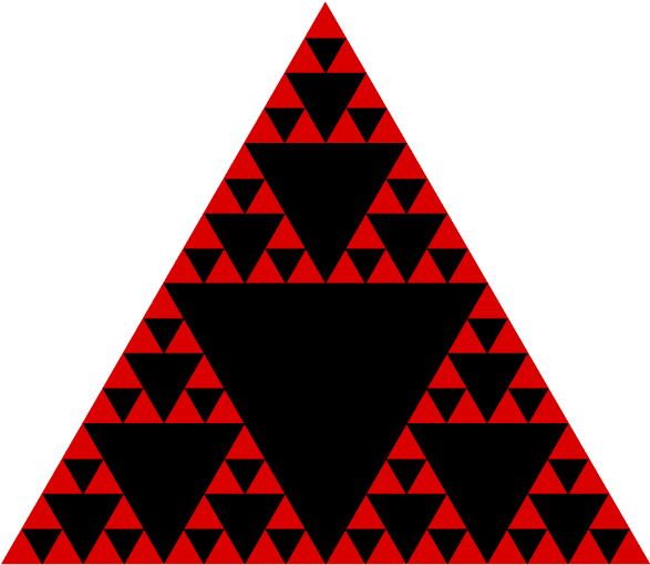 Sierpinski Triangle Sierpinski Triangle Sierpinski - Triangle (586x524)