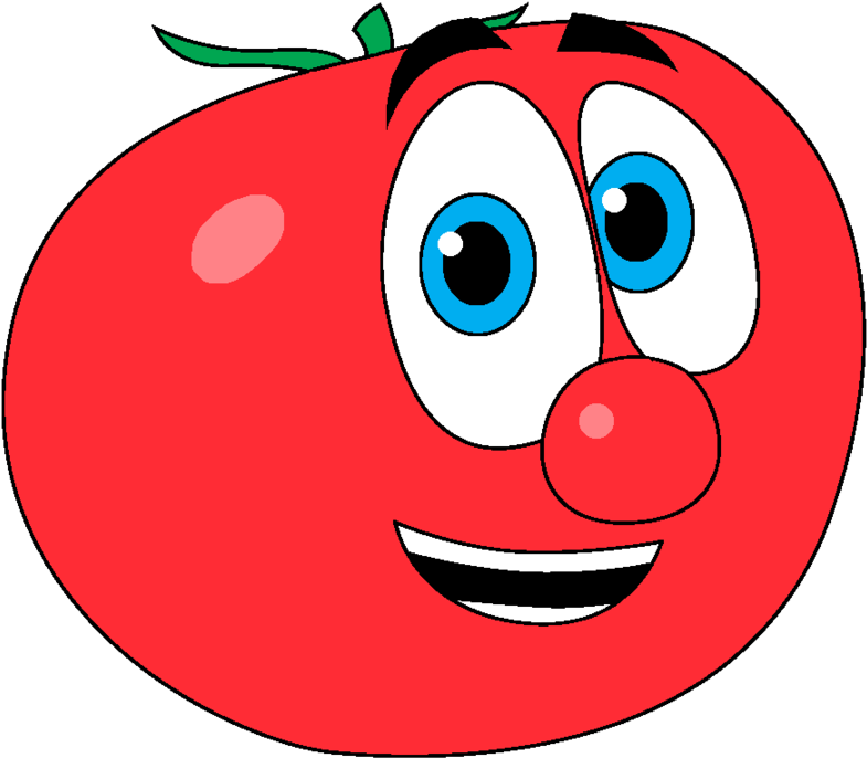 Bob The Tomato Dress Up Base 1 By Magic Kristina Kw - Tomato With Face Chip Art (925x864)