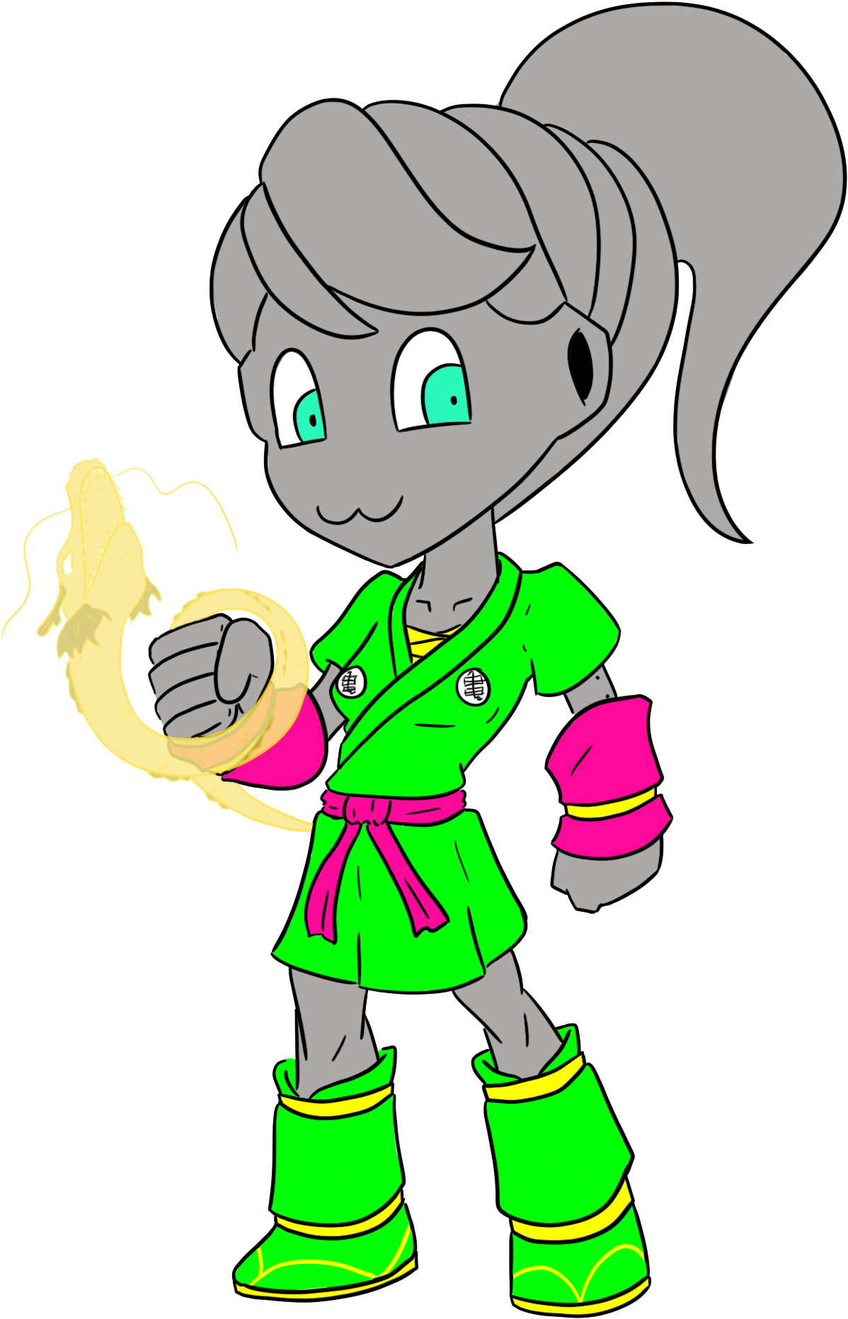 Tfs- Crouchin Puddin Hidden Super Dragon Fist By Deterex525 - Cartoon (1500x2100)