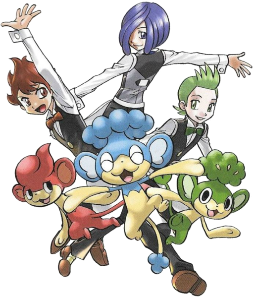 Pokemon Black & White Pokémon Black 2 And White 2 Cilan - Cilan Cress And Chili (515x599)