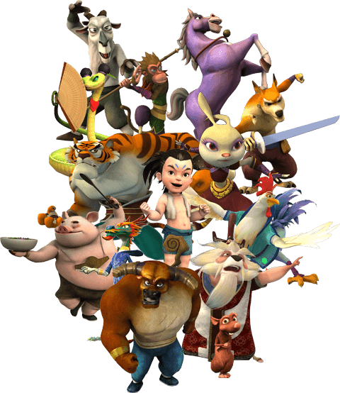 Ung Fu Masters Of The Zodiac Is Suffused With A Wealth - Kung Fu Master Of The Zodiac (480x554)