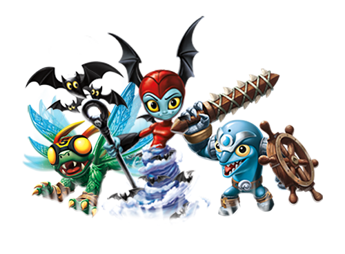 Fritolaytrio - Skylanders Trap Team Bat Spin (500x368)