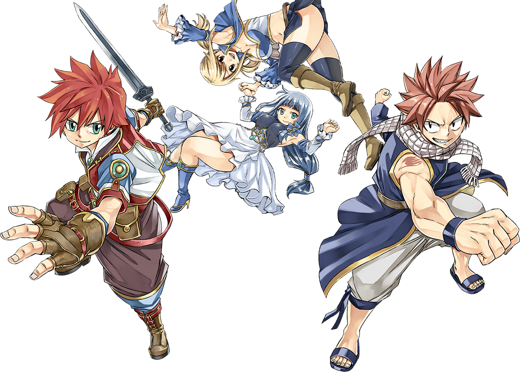 Mashima Hiro Illustration For Shironeko Project X Fairy - Hiro Mashima New Project (1040x744)