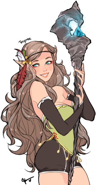 Finger Cartoon Legendary Creature Homo Sapiens - Cartoon (500x611)