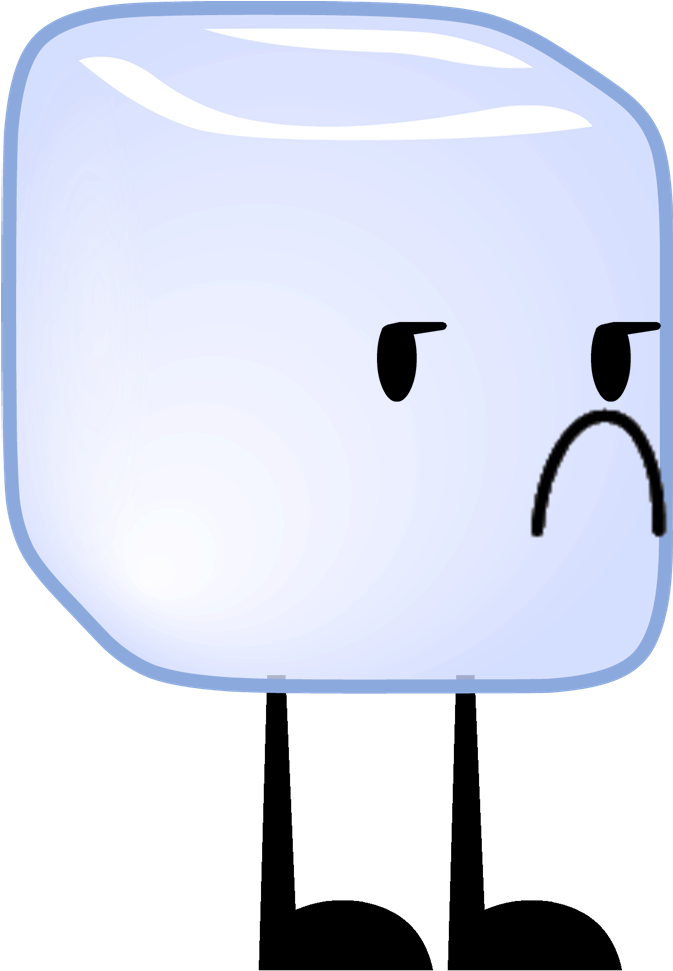 Ice Cube Clipart Cube Object - Ice Cube (697x976)
