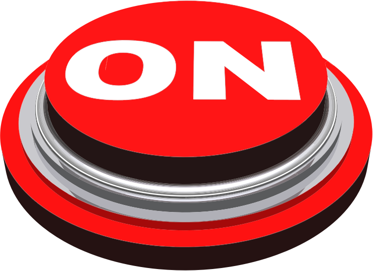 Clipart 3d On Button - 3d On Button Png (751x546)