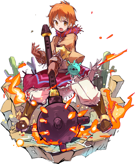 梅露可图鉴[赤焰重战士] 奈尔斯 - Warrior (570x640)