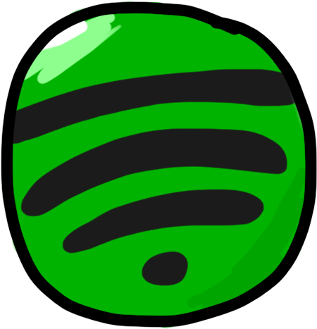 Spotify Icon By Beanmelon - Transparent Cool Spotify Icons (500x500)