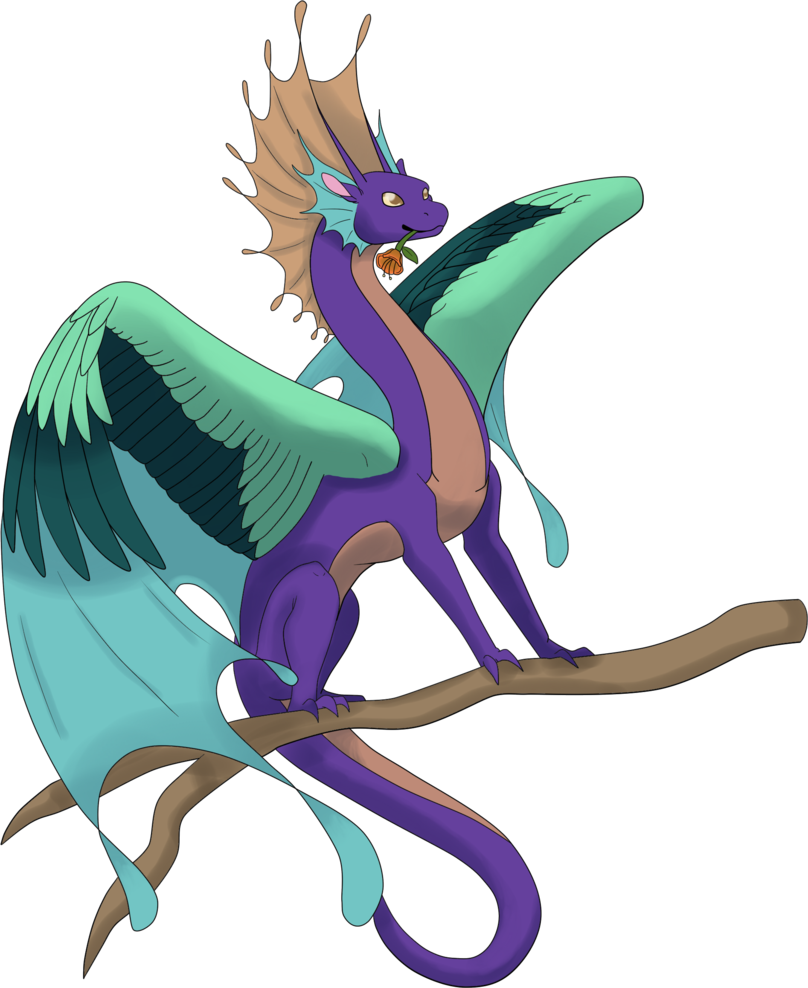 Flight Rising Dragon By Zaira-wolfe - Flight Rising Fae Art (808x988)