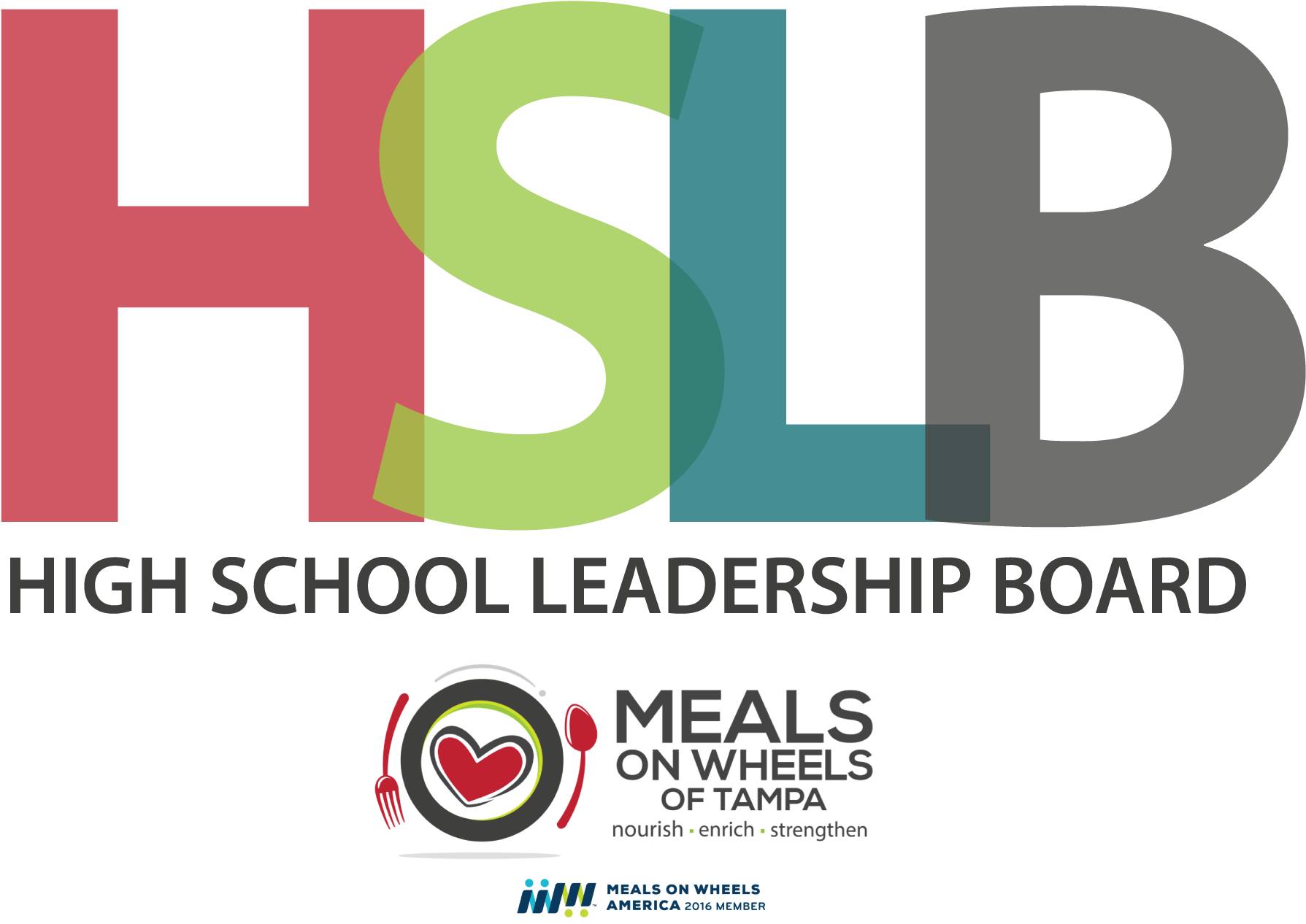 High School Leadership Board Hslb Meals On Wheels Of - Graphic Design (2092x1424)