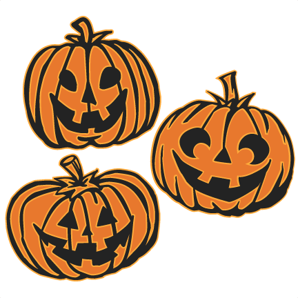 Being Cut Jack O Lantern Clipart - Jack-o'-lantern (432x432)