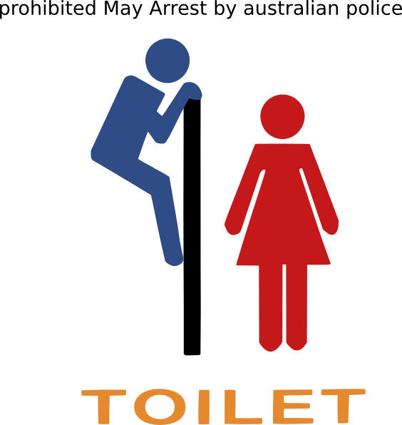 Mens And Womens Bathroom Sign (564x596)