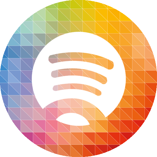 Facebook Twitter Spotify Spotify Spotify Twitter - Circle (500x500)
