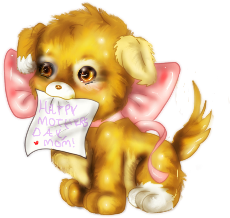 Happy Mother's Day Gift - Cartoon (840x951)