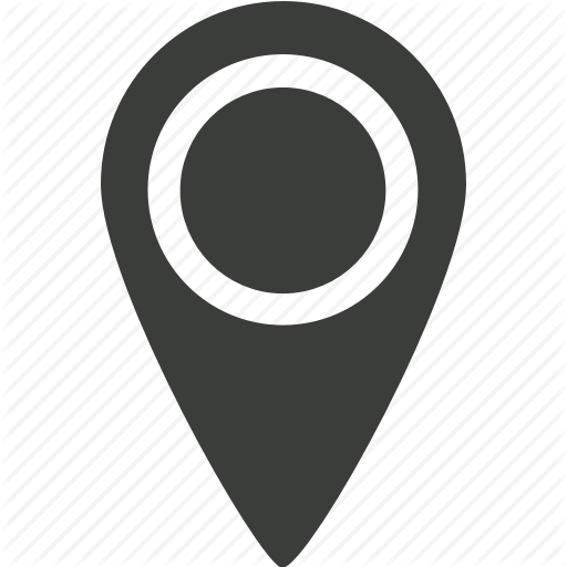 Map Markers - Location Icon Grey Png (512x512)