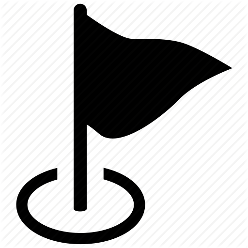 Location Clipart Location Marker - Location Flag Icon Png (512x512)