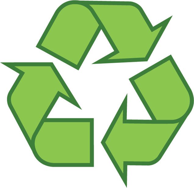 Reduce Reuse Recycle Symbol (636x617)