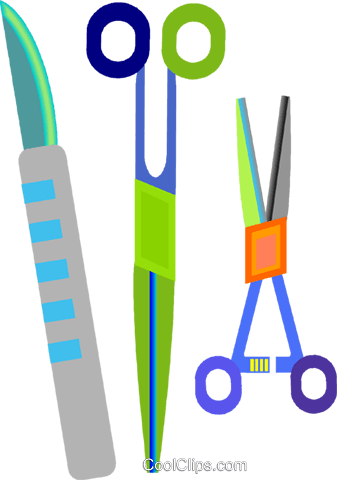 Surgical Tools Clipart 3 By Jeremiah - Surgical Tools Clip Art (337x480)