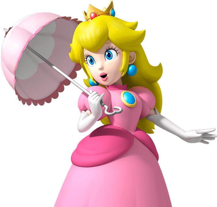 Princess Peach Clipart Crown - Princess Peach (800x779)