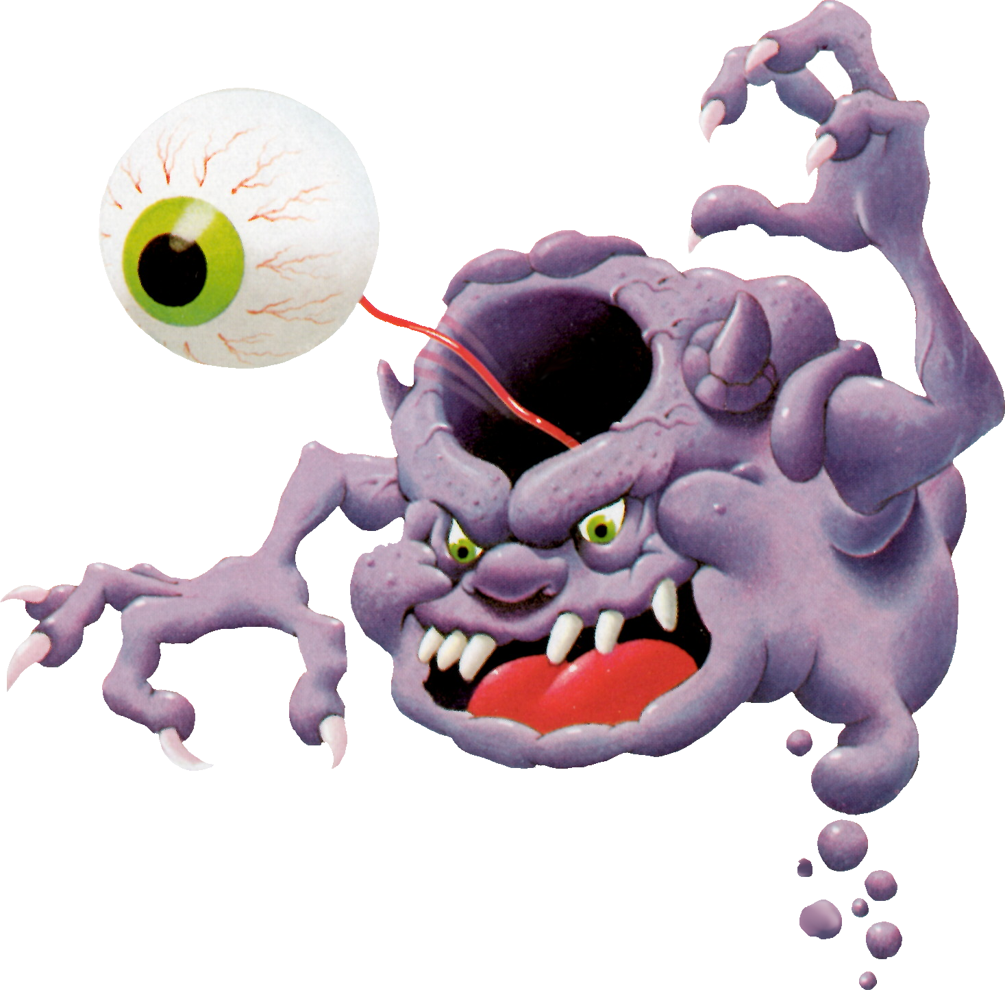 Bug-eye Ghost - Illustration (1467x1445)