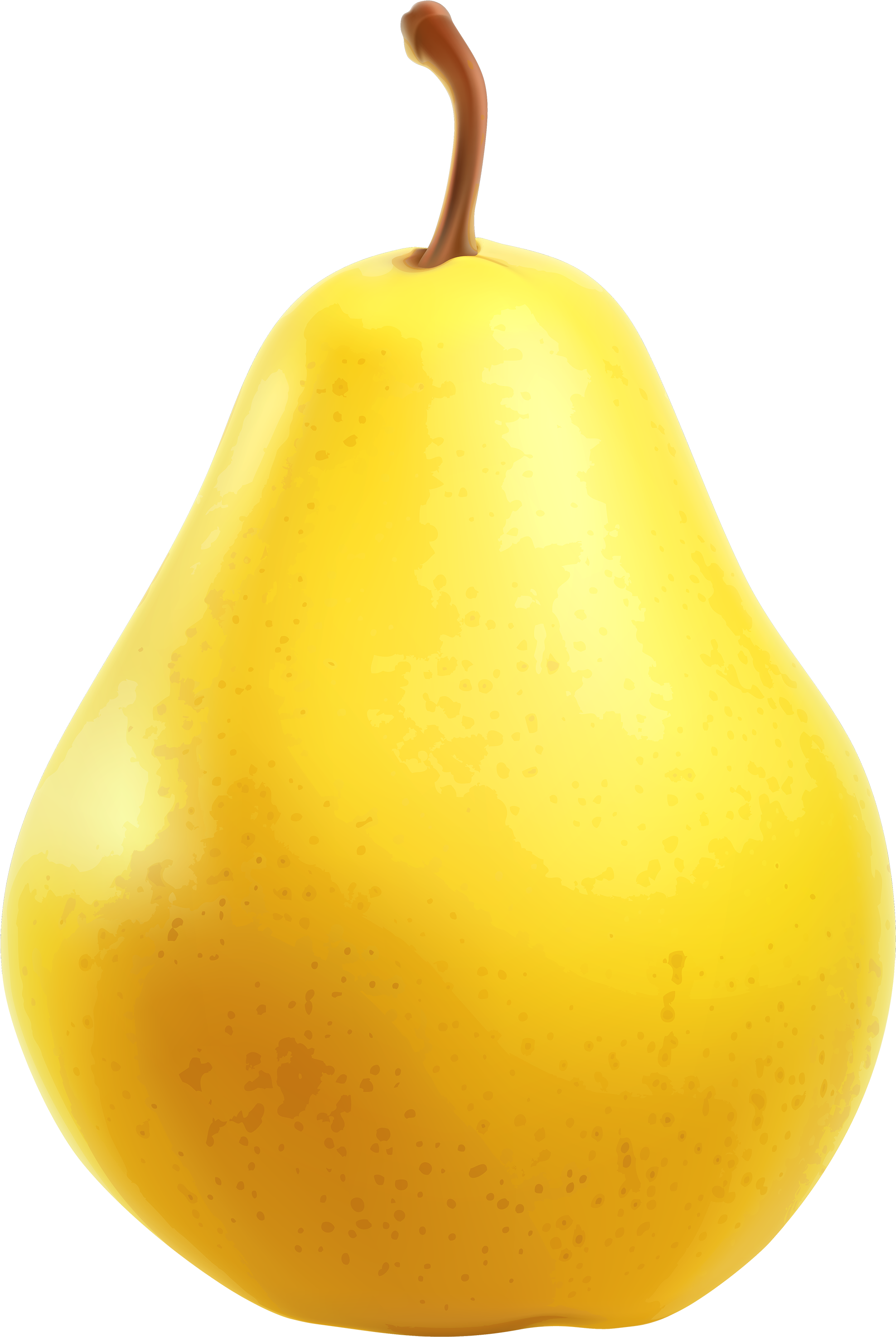 Yellow Pear Png Clipart - Pear Clipart Png (2118x3000)