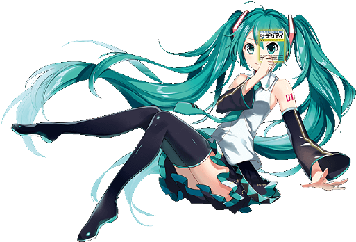 A Miku Who'll Catch Your Eye - Hatsune Miku (512x512)