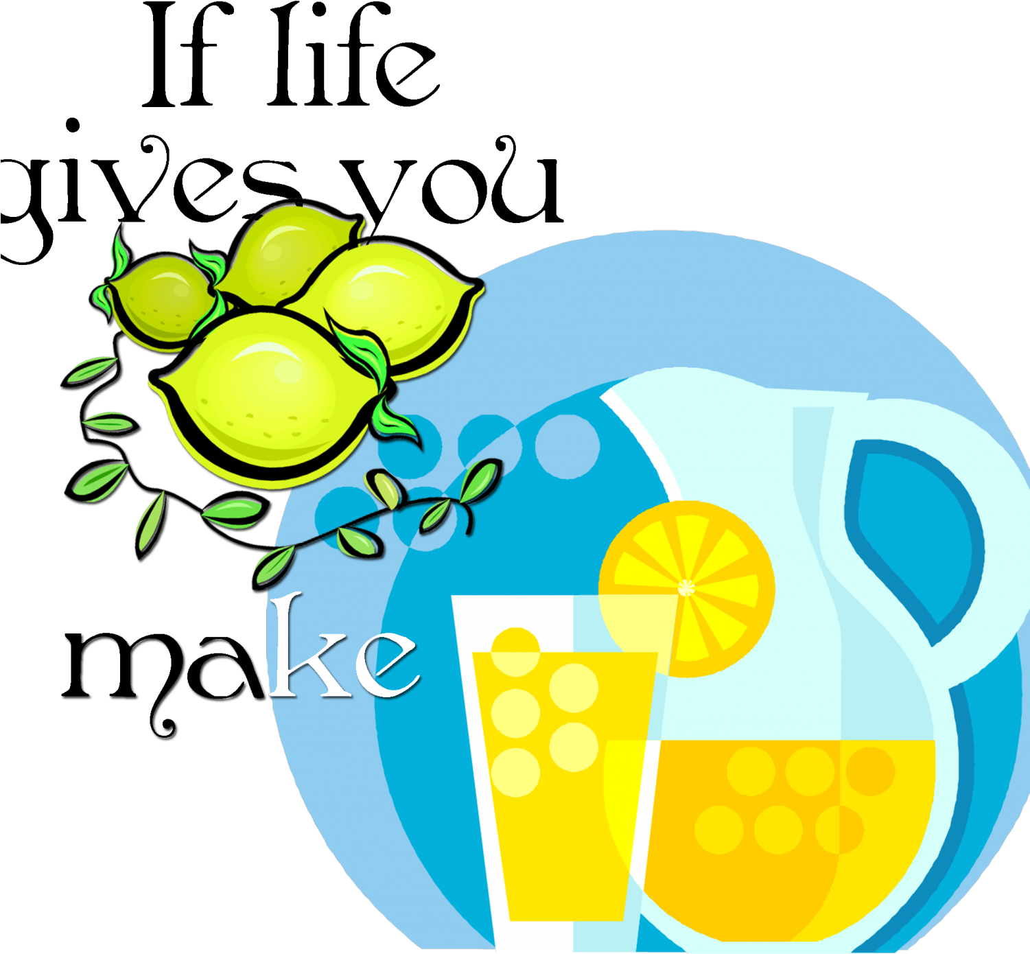 April Showers Bring May Flowers Clip Art Clipart Panda - Lemonade Day Clipart (1500x1500)