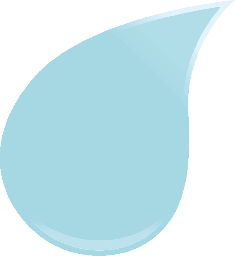 Drop, Water, Drop Of Water, Rain, Water Drop, Blue - Drop (800x872)