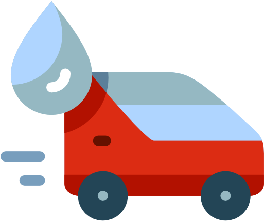 Water Drop Free Icon - Car Rental (512x512)